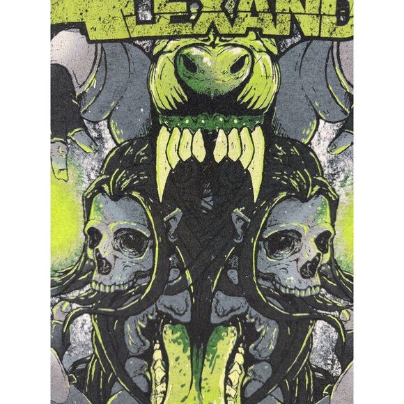 Vintage Y2K Asking Alexandria Rock Band Tee Black XL Tee Album Concert Tour Rare - Picture 5 of 14